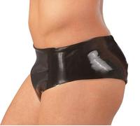 Late X Latex - Bragas para hombre, color negro, M/L