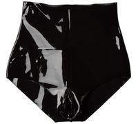 Latex - Bragas con condón (negro) - XL