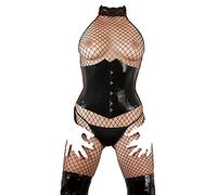 Late X OV AL POR MAYOR látex Vasco camiseta de tirantes negro L