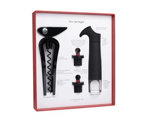 L'Atelier du Vin Set de accesorios para vino Conjunto Chic night 4 piezas