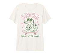 Later Gator School's out for Summer Last Day of School Camiseta Premium