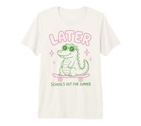 Later Gator School's out for Summer Last Day of School Camiseta Premium
