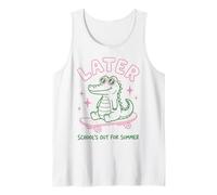 Later Gator School's out for Summer Last Day of School Camiseta sin Mangas