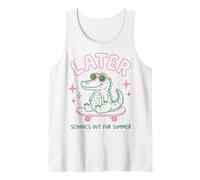 Later Gator School's out for Summer Last Day of School Camiseta sin Mangas