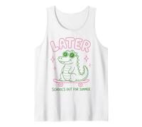 Later Gator School's out for Summer Last Day of School Camiseta sin Mangas