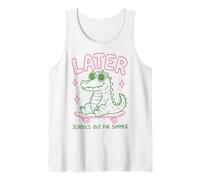Later Gator School's out for Summer Last Day of School Camiseta sin Mangas