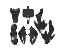 Lateral Alerón Panel Kit De Carrocería para Carenado De Motocicleta, Envoltura De Carrocería, Juego Completo De Protectores contra Salpicaduras para CRF50 XR50 De 50 CC A 160 CC, Alerón