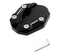 Lateral Almohadilla Placa para Haojue XCR300 TR300 DR300 UHR150 Base De Soporte Lateral para Motocicleta Almohadilla Agrandada Marco De Estacionamiento Accesorios De Refuerzo