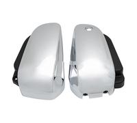 Lateral Batería Motocicleta Panel Motocicletas Car Panel lateral de carenado para batería de motocicleta, compatible con Kawasaki Vulcan Mean Streak VN1500 2002-2003 VN1600 2004-2008(Chrome)