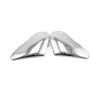 Lateral Cubiertas Espejo Para Hyundai para Sonata 2015-2019 cromo retrovisor coche cubierta espejo lateral pegatina tapa ala caja puerta Exterior embellecedor marco plateado Tapas Visión Trasera