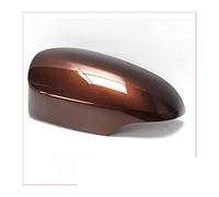 Lateral Cubiertas Espejo Para Para Yaris 2012 2013 2014 2015 2016 2017 2018 2019 Cubierta Espejo Retrovisor Exterior Ala Puerta Carcasa Espejo Lateral Tapas Visión Trasera(Brown left side)