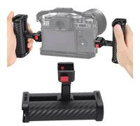 Lateral de la Jaula de la Cámara, Fácil Instalación, Agarre Universal de la Jaula de la Cámara de Liberación Rápida con Soporte de Zapata Fría, Manija Lateral de Las Jaulas de