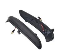 Lateral Luz para C3 para C4 para Cactus 2016-2021 2X Lámpara Indicadora De Señal De Giro LED Dinámica Intermitente Secuencial Retrovisor Indicador(Dynamic Smoked)