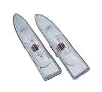 Lateral Luz para Hyundai para Accent 2007 2008 2009 2010 2011 Luz De Señal De Giro Izquierda Y Derecha Lámpara De Guardabarros Retrovisor Indicador(2pcs a Kit)