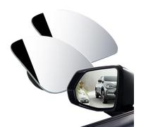 lateral Mirror - retroceso de espejos auxiliares, vidrio retrovisor de 360 grados, gran angular de ciego ajustable Eliminador | Pegarse en los espejos para sedán SUV RV, accesorios d