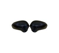 Lateral Puerta Tapas Espejo 2 Tapas Espejo Retrovisor Lateral Coche Compatibles con para Seat para Leon MK2 para Ibiza MK4 6J para Exeo 3R 2008-2017 Carcasa Espejo(Gloss Black)