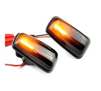 Laterales Ahumados Coche Accesorios Para Coche Luz Intermitente Dinámica Desplazamiento Indicador Espejo Retrovisor Indicador Secuencial Compatible Con Citroen Para Xsara(Black)
