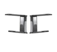 laterales alerones alerón Compatible Con 1 F40 116d 116i 118i 118d 120i 120d 2019 2020-2025 Hatchback MP Parachoques Delantero Lateral Con Alerón Rueda Delantera(Carbon Look)