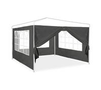 Laterales carpa paneles para cenador cortinas impermeables 2 x 3 m 2,1 kg
