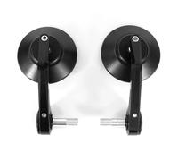 Laterales Espejos para BMW para R Nine-t 2014 2015 2016 2017 2018 2019 para Motocicleta Tipo Cafe Racer Bar Extremo Espejo Manija Barra Retrovisor Espejos Laterales Motocicleta Retrovisores(Negro)