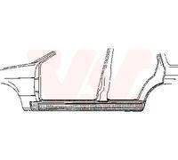 Laterales Izquierdos Para Opel Kadett E CC 33_ 34_ 43_ 44_ 39_ 49_ T85