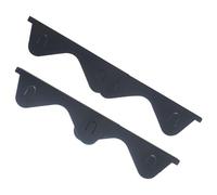 Laterales para Huecos de Estufa, Protector de grieta del Horno para encimera, de Ranuras de Acero Inoxidable stoveetops - Juego de Protector de Borde de Horno retráctil de 2 para co