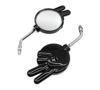 laterales para manillar - Par de para motos con forma giratoria del gesto de la victoria | retrovisores ajustables con visión clara para los entusiastas del turismo, tr