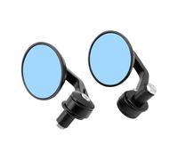 Laterales Retrovisores Motocicleta Bar len Anti Glare Manillar Bar End View Espejos De Motocicleta Mango Retrovisor Compatible con para Sportster 883 1986-2020