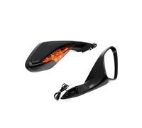 Laterales Retrovisores Motocicleta para MV A.Gusta F3 800/675 2012-2018 Espejos Retrovisores Laterales con Indicador Accesorios De Motocicleta Señal De Giro De Espejo Retrovisor
