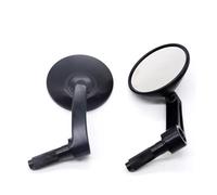 Laterales Retrovisores Motocicleta Vehículo Moto Vista Trasera Exterior Espejos Retrovisores Laterales Izquierdo Y Derecho Diámetro Interior del Manillar Aplicable 17-18 Mm