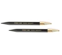 Latern Moon Intercambiable Aguja Consejos, Negro, 13cm, 12,00mm, 2