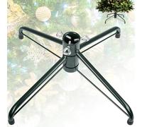 LATERN Soporte Plegable para Árbol de Navidad, 40CM Metal Base de Repuesto para Árbol con Tornillo de Mariposa Apto para 1,3CM - 3,2CM Postes de Árbol, 120CM - 180CM Árbol Artificial (Verde Oscuro)