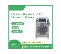 Latest for Bitaxe Gamma 601 Bitcoin Miner 1.2th/S 18W Open Source with Power Supply Supply for Cryptocurrency Mining UK Plug