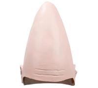 Latex Cone Bald Head Cap Funny Horror Costume Prop For Halloween