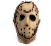 Latex Mask® | Máscara Jason | Disfraz Asesino de Halloween para Adultos | Látex Resistente y Cómodo | 100% Horror | Mascara Halloween, Carnaval, Cosplay | OriginalCorner®