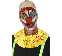 Látex Miedo Payaso Instantáneo Disfraz Kit Horror Payasos Halloween + Calvo Tapa