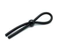 Rimba Cordón ajustable para pene Latex Play - Negro 40 g