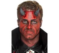 Látex Realista Diablo Cuerno Prótesis Adulto Halloween Devils Disfraz Accesorio