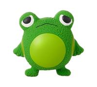 Latex Squeaker Dog Toy - Fun Chew & Play Balls, Grunting Sensory Tongue Toys, Small Pear Frog Shapes | Suitable for Puppies Dogs Interactive Chewing Teeth Cleaning Mental Stimulation Entertainment