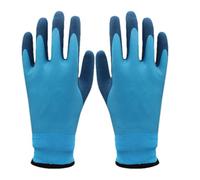 Latex Winter Gloves - 1 Pair Waterproof Gloves For Cold Weather , Breathable Thermal Insulated Freezer Glovs | Extreme Cold Winter Work Glovs For Cycling, Skiing, Running, Snow For Women And Men