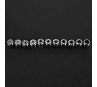 Lathe Chuck, 11pcs Chuck Conjunto de Resorte Preciso CNC Machine de Fresado de Grabado ER 32 Collet Set Spring Collet Conjunto de Accesorios Industriales ER32