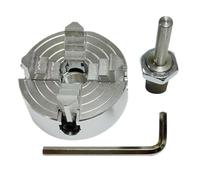 Lathe Chuck 4 Jaw Electric Drill Accessory Replacement Part, Metal Lathe Chuck For Home Workshop, Garage, Model Making, Machinery Repair And Metal Processing Projects