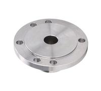 Lathe Faceplate 100mm | High Manganese Steel Chuck Face Plate for K11 100 / K12 100 / K72 100 | 6 Mounting Holes for Secure Workpiece Installation (25mm)