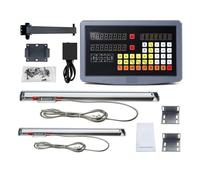 Lathe Mill CNC 2 Axis Digital Readout Sds2ms Con 2PCS KA300 Linear Glass Scales Dimensions Strokes 12 0mm To 1020MM, Visualizador digital(SDS2MS Dro Set)