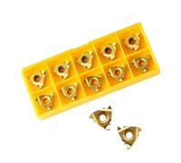 Lathe turning tools, SER1616H16/SNR0016Q16 Herramienta de corte rotativa for torneado CNC, compatible con insertos rosca aleación dura 16ER/16IR ，for parts(5pcs ER 5pcs IR)