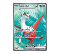 Latias ex 220/191 - Tarjeta de Pokémon ultra rara de arte completo | Pokémon brillante | Pokémon EX | chispas emergentes | Pokémon escarlata y violeta | Autenticado por Titan Cards | Cartas