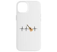 Latido corazón Guitarra Humor Guitarrista drole Carcasa para iPhone 14 Plus