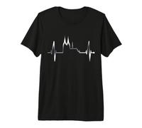 Latido del Corazón De Colonia Catedral De Colonia Carnaval Camiseta Premium