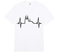 Latido del Corazón De Colonia Catedral De Colonia Carnaval Comfort Colors Adult Heavyweight T-Shirt
