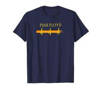 Latido del corazón de Pink Floyd Camiseta, Hombre, Azul Marino, XL